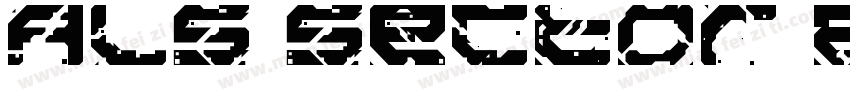 ALS Sector Bold Bol字体转换